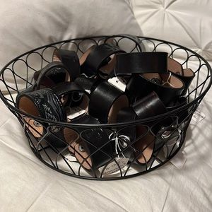 Leather Bracelets - plain, Axes, Crosses details